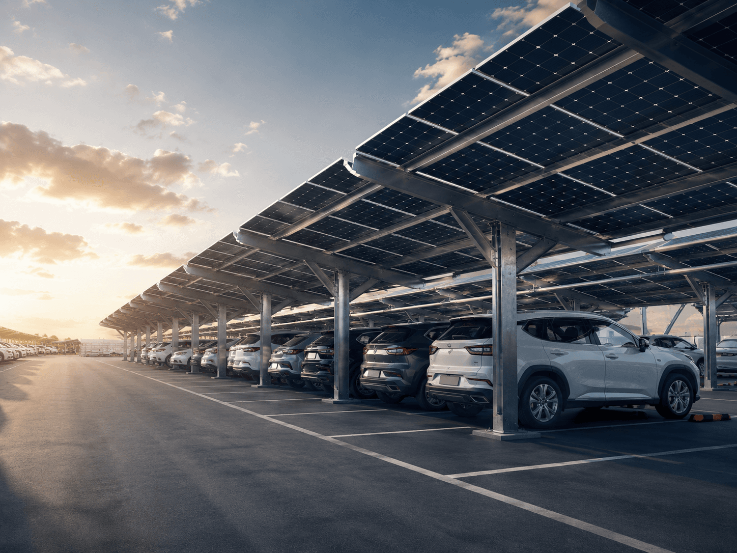 Solar Carport Structures